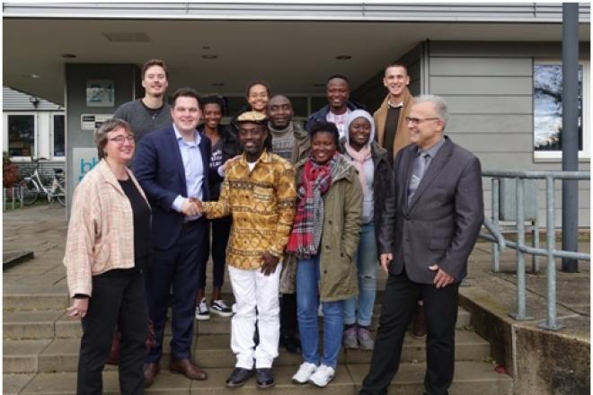 1. Besuch einer Delegation der BBS 1 in Ghana im Rahmen der neuen Schulpartnerschaft