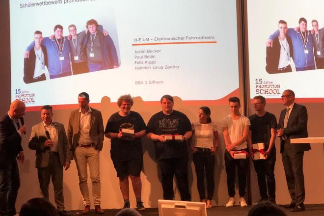 Promotion school - Platz 1, 4 und 5