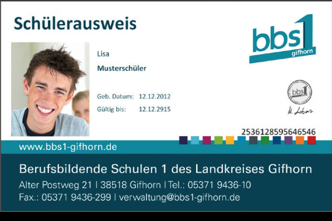 Schülerausweisbestellung