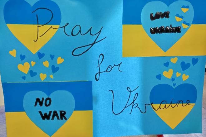 Unser Herz schlägt für die Ukraine    