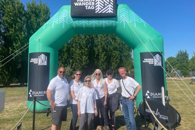 Firmenwandertag